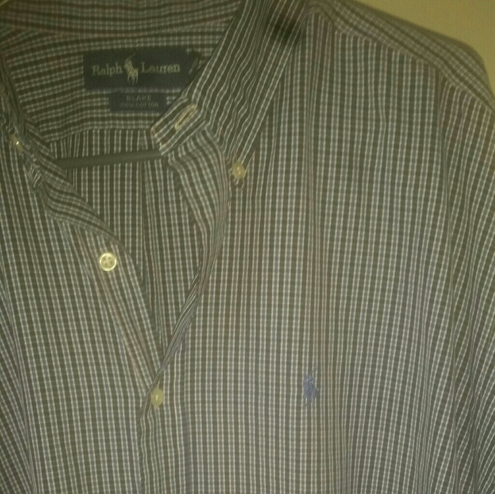 Ralph Lauren button up XL